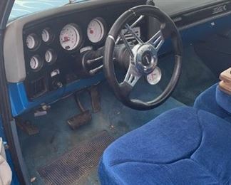 Interior - 1975 fully restored Chevrolet C10 with new 454 motor and new interior