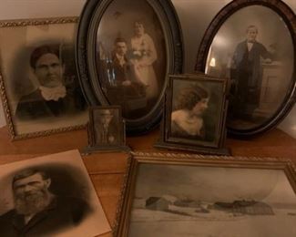 An Amazing Variety of Antique Frames