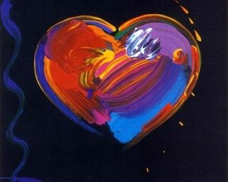 PETER MAX ABSTRACT WORLD