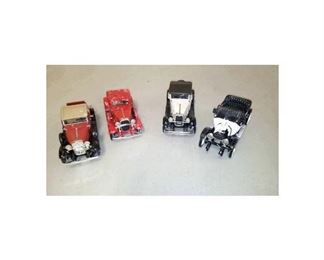 Group Lot of Four 4 Collectible Diecast Cars