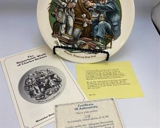 Charles Dickens Plates