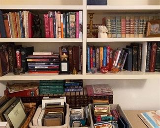 Nice collection of books including colorful readers digest books, Biographies, fiction, Bibles, time book collection, dictionaries and books related to Texas. 