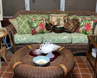 Vintage Wicker Furniture 
