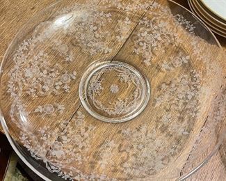 Fostoria June Large Plate