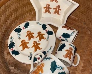 Hartstone Gingerbread Dishes