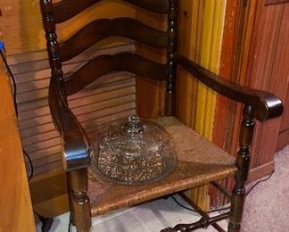 Antique Ladder Back Chair