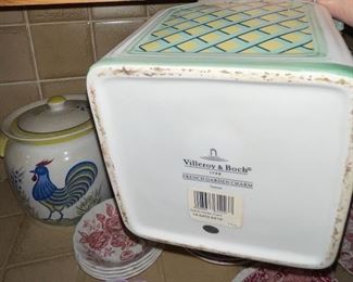 French Botanical Charm Canisters