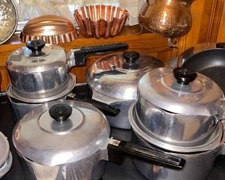 Old Cast Iron Corn Pan