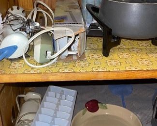 Baun Mixer, Meat Slicer, Apple Pie Pan