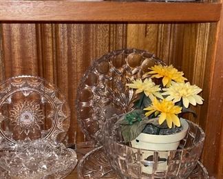 EAPG, Crystal, Serving Bowls and Trays