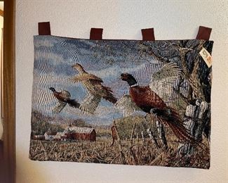 Pheasant Tapestry 