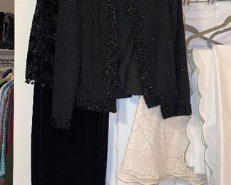 mother of the Bride Beaded Long Dress