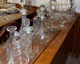 Glass Decanters