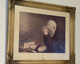 Grace Vintage Framed Print