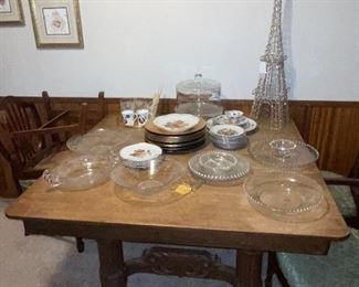 Square Antique Table