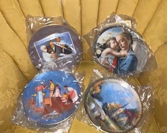 Norman Rockwell Plates, Religious Plates, Thomas Kincade Plate