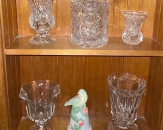 EAPG and Crystal Spooners and Jam Jars