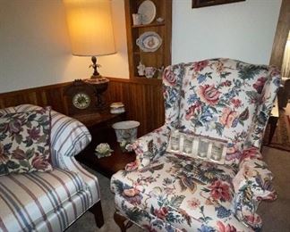 Ellan Allen Wing Back Chairs