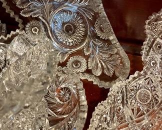 Saw Tooth Brilliant Cut Crystal