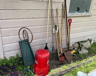 Yard Tools Rakes Shovels