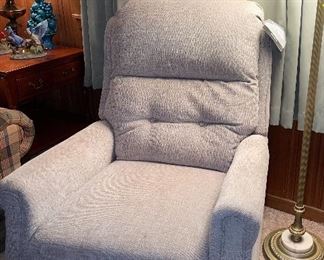 Ashely Rocker Grey Recliner