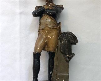 CCS0012: Charactered Ceramic 9.75” Figurine of Napoleon w/ Pilar 