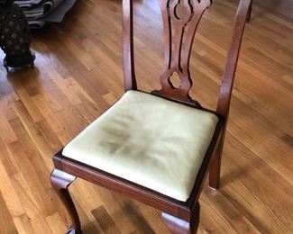 Mahogany Chippendale chair WATCH
