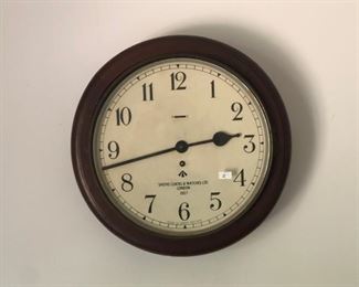 Smiths Clock & Watches LTD. London 1957 wall clock