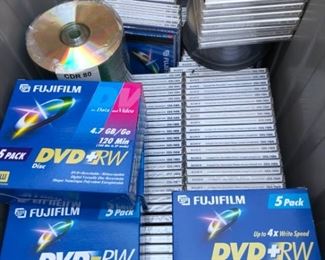 Blank CDRs and DVD Recordable