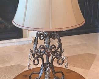 Beautifully Embellished Table Lamp (Pair)