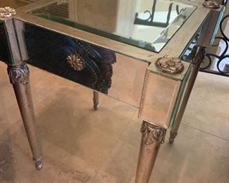 Mirrored Table with Great Details