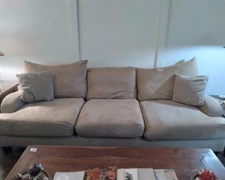 Micro seude sofa
