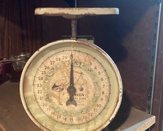 Vintage scale