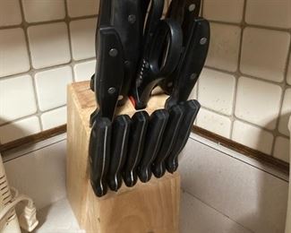 Knife block set