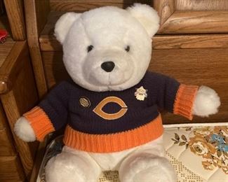 Chicago bears stuffed animal