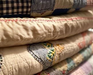 Vintage, Handmade Quilts