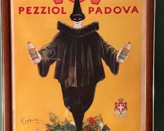 Vov Pezziol Padova Framed Advertising Wall Art
