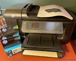 HP Office Jet 6500A Printer with Ink Cartridges