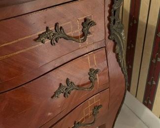Entryway / Hallway Table with Metal Accents