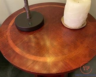Bombay Style Round Side Table