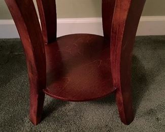 Bombay Style Round Side Table