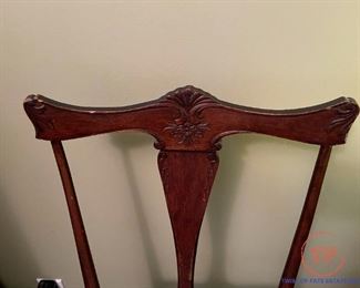 Antique Needle Point Chair