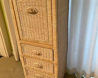 Pier One Jamaica Collection Wicker Rattan Armoire