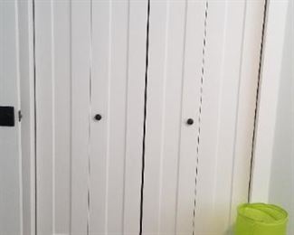 Upgraded closet doors