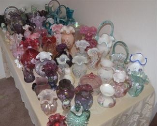 FENTON COLLECTION - MANY ITEMS STILL AVAILABLE FOR FRIDAY PURCHASE