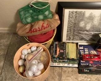 Golf Lovers Signed  Nbr Pencil Sketch 98 Masters