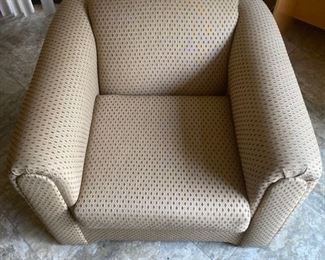 Overstuffed Decor Chair