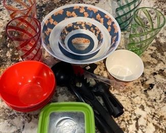 Colorful Kitchen DishesCupsServing Pieces