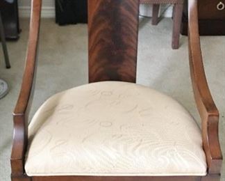 Stanley Academy Chair - two. Plus six micro suede chairs.