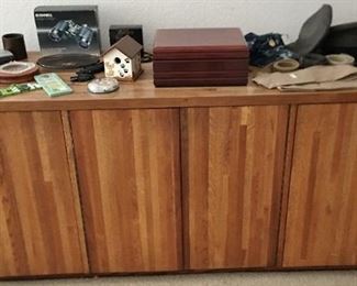 Desk credenza